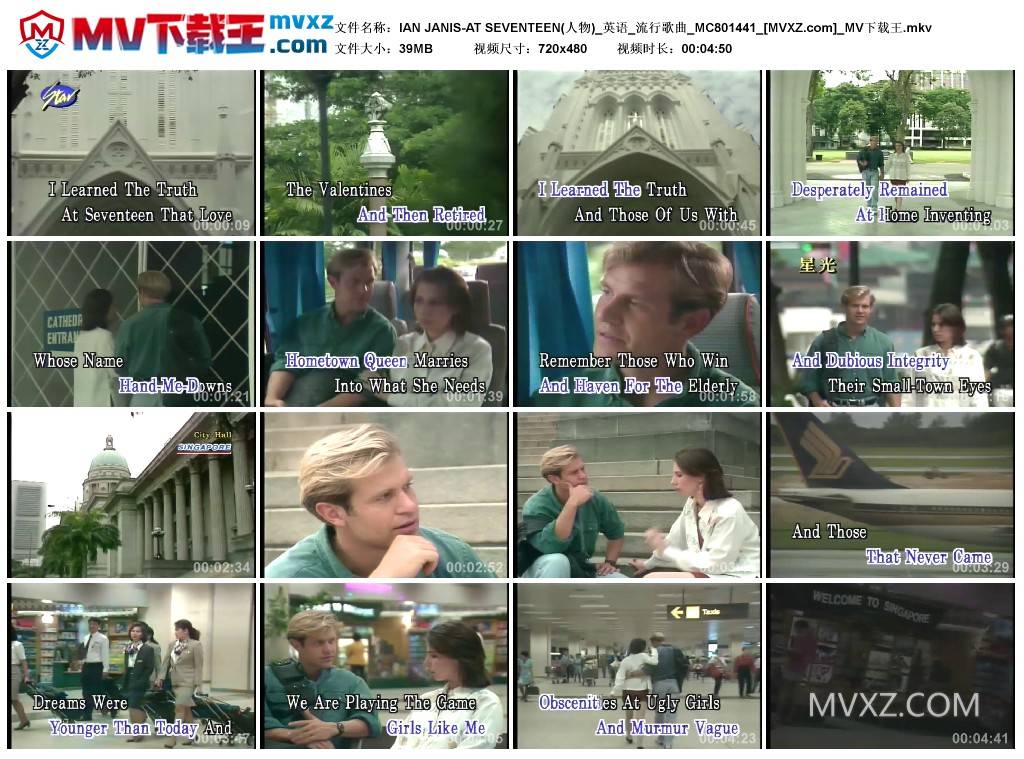 IAN JANIS-AT SEVENTEEN(人物)_英语_流行歌曲_MC801441